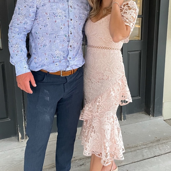 Lulus blush pink dress - Picture 3 of 3